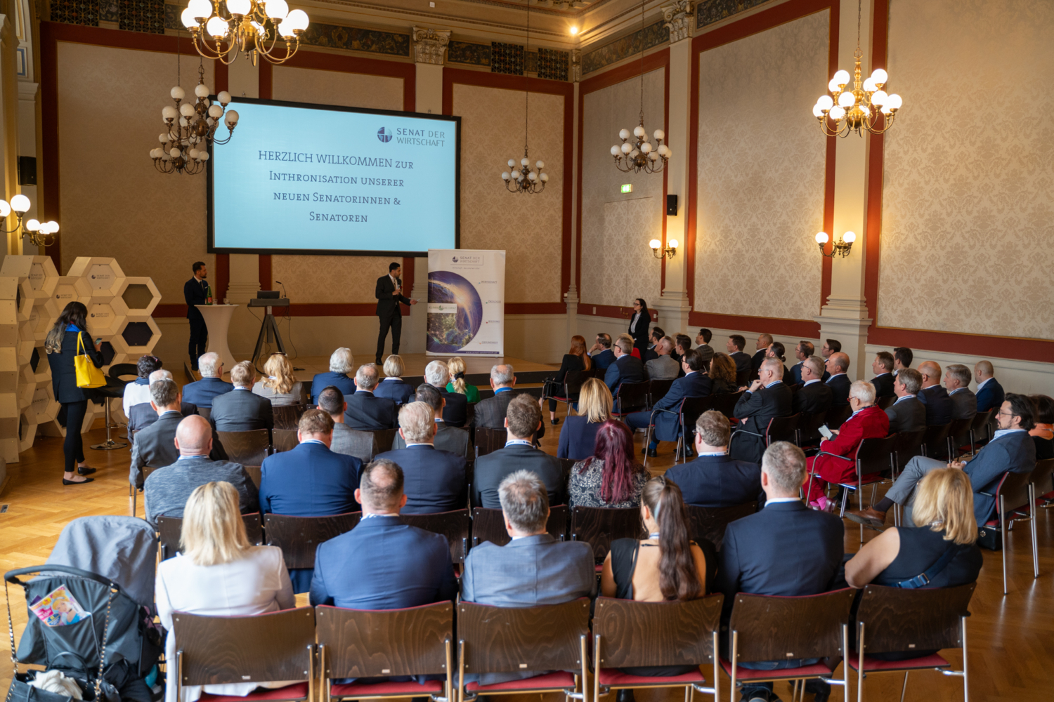 27. Februar 2024 Inthronisation der neuen Senatoren Senat der